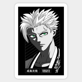 Narushima Koga Kengan Ashura Anime Manga Sticker